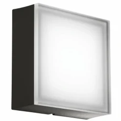 Luminaires LCD Jachenau Plafonnier, Applique murale LED Anthracite, 1 lumière