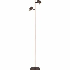 Luminaires Globo Lighting James Lampadaire Bronze, 2 lumières* Lampadaires Et Lampes Sur Pied