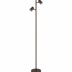 Luminaires Globo Lighting James Lampadaire Bronze, 2 lumières* Lampadaires Et Lampes Sur Pied