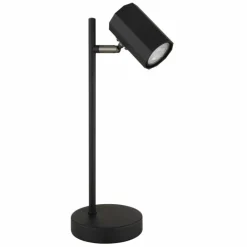 Luminaires Globo Lighting James Lampe à poser Noir, 1 lumière* Lampes À Poser