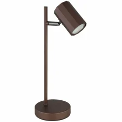 Luminaires Globo Lighting James Lampe à poser Bronze, 1 lumière* Lampes À Poser