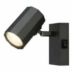 Luminaires Globo Lighting James Plafonnier, Spot de plafond, Applique murale, Spot mural Gris, 1 lumière* Spots Et Projecteurs