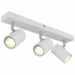Luminaires Globo Lighting James Plafonnier, Spot de plafond, Applique murale, Spot mural Blanc, 3 lumières* Spots Et Projecteurs