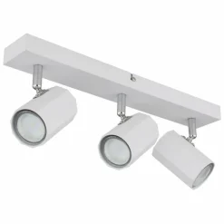 Luminaires Globo Lighting James Plafonnier, Spot de plafond, Applique murale, Spot mural Blanc, 3 lumières* Spots Et Projecteurs