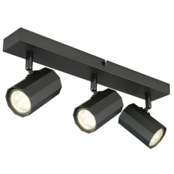 Luminaires Globo Lighting James Plafonnier, Spot de plafond, Applique murale, Spot mural Gris, 3 lumières* Spots Et Projecteurs