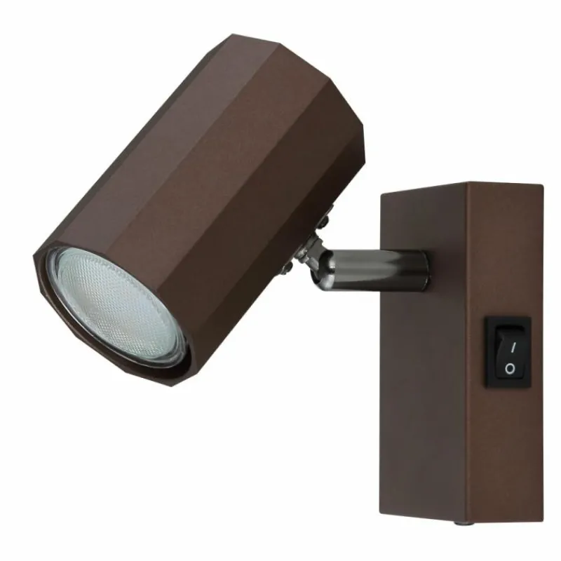 Luminaires Globo Lighting James Plafonnier, Spot de plafond, Applique murale, Spot mural Bronze, 1 lumière* Spots Et Projecteurs