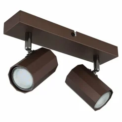 Luminaires Globo Lighting James Plafonnier, Spot de plafond, Applique murale, Spot mural Bronze, 2 lumières* Spots Et Projecteurs