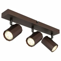 Luminaires Globo Lighting James Plafonnier, Spot de plafond, Applique murale, Spot mural Bronze, 3 lumières* Spots Et Projecteurs