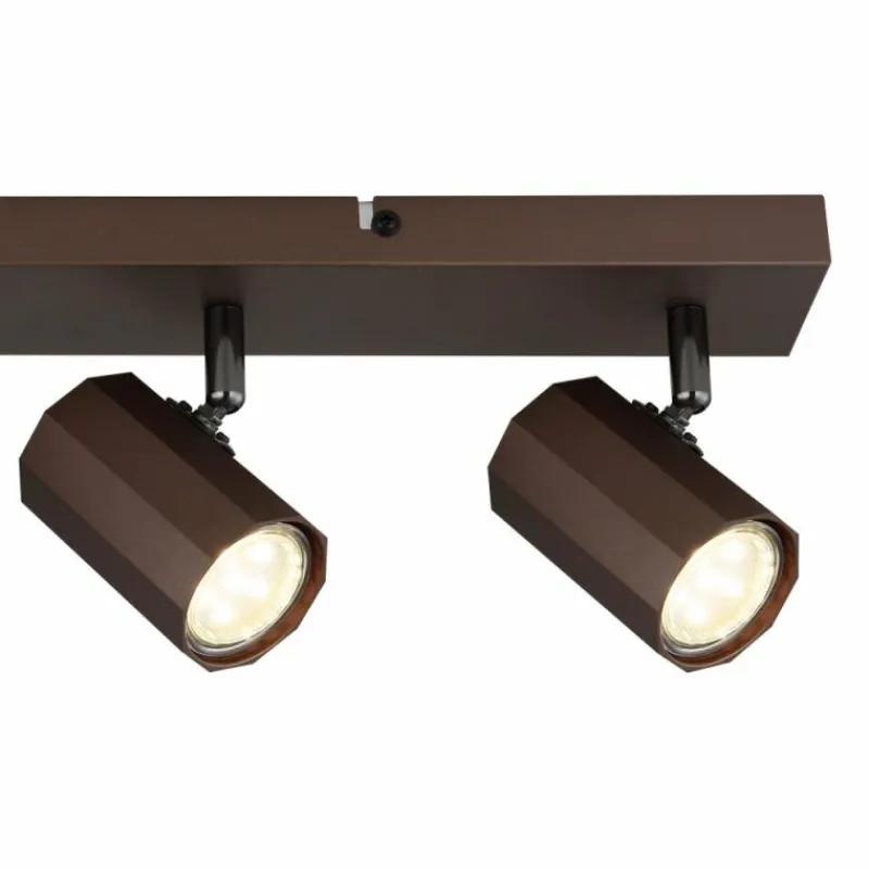 Luminaires Globo Lighting James Plafonnier, Spot de plafond, Applique murale, Spot mural Bronze, 4 lumières* Spots Et Projecteurs