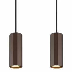 Luminaires Globo Lighting James Suspension Bronze, 4 lumières* Suspensions