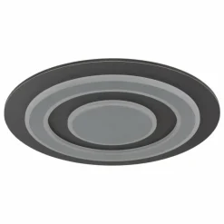 Luminaires Globo Lighting Jayden Plafonnier LED Anthracite, 1 lumière* Éclairage Led