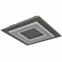 Luminaires Globo Lighting Jayden Plafonnier LED Anthracite, 1 lumière* Éclairage Led