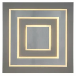 Luminaires Globo Lighting Jayden Plafonnier LED Anthracite, 1 lumière* Éclairage Led