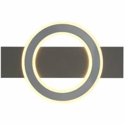 Luminaires Globo Lighting Jayden Plafonnier LED Anthracite, 1 lumière* Éclairage Led