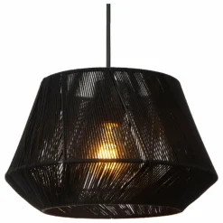 Lampes En Tissu-Luminaires Lucide JESSICA Suspension Noir, 3 lumières