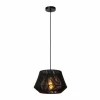 Lampes En Tissu-Luminaires Lucide JESSICA Suspension Noir, 1 lumière