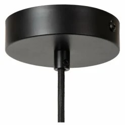 Lampes En Tissu-Luminaires Lucide JESSICA Suspension Noir, 1 lumière