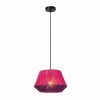 Lampes En Tissu-Luminaires Lucide JESSICA Suspension Noir, 1 lumière