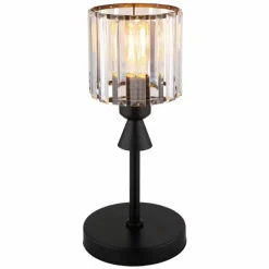 Luminaires Globo Lighting Jordana Lampe à poser Noir, 1 lumière* Lampes À Poser