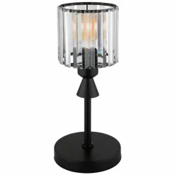 Luminaires Globo Lighting Jordana Lampe à poser Noir, 1 lumière* Lampes À Poser