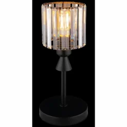 Luminaires Globo Lighting Jordana Lampe à poser Noir, 1 lumière* Lampes À Poser