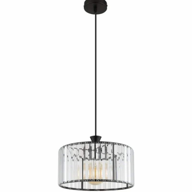 Luminaires Globo Lighting Jordana Suspension Noir, 1 lumière* Suspensions