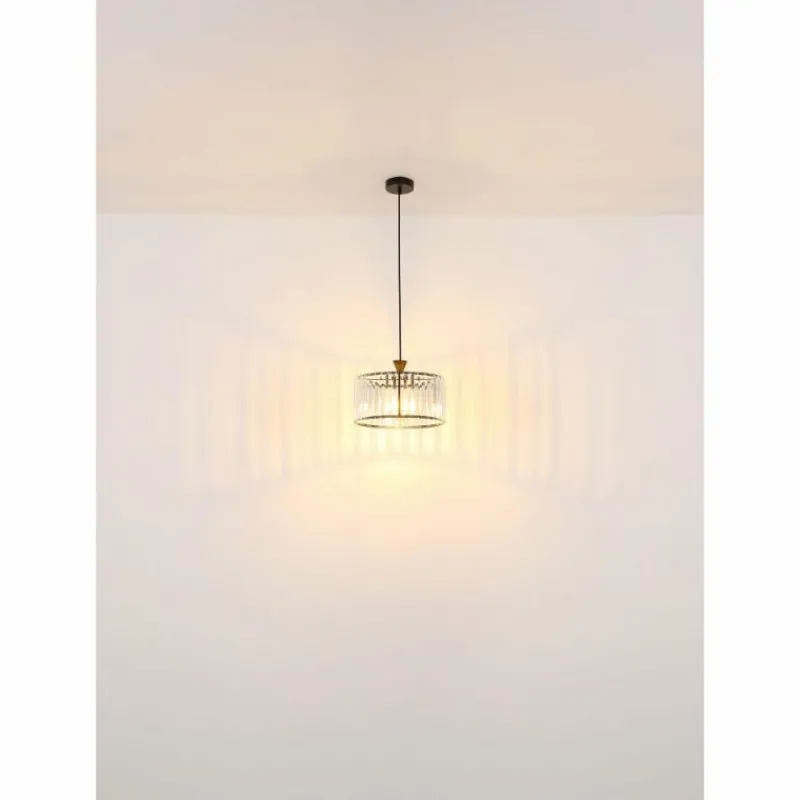 Luminaires Globo Lighting Jordana Suspension Noir, 1 lumière* Suspensions