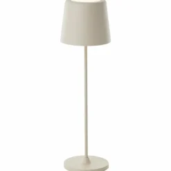 Luminaires Brilliant Kaami Lampe à poser LED Beige, 1 lumière