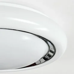 hofstein Kaas Plafonnier LED Noir, Blanc, 1 lumière