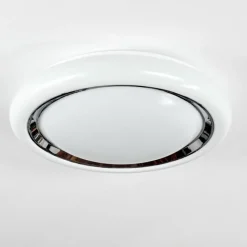 hofstein Kaas Plafonnier LED Noir, Blanc, 1 lumière