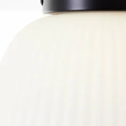 Luminaires Brilliant Kaizen Plafonnier Noir, 1 lumière