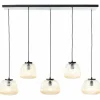 Luminaires Brilliant Kaizen Suspension Noir, 5 lumières
