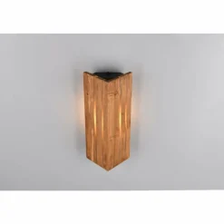 Lampes Vintages & Rétros-Luminaires Trio Karuni Applique murale Bois clair, 1 lumière
