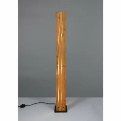 Lampes Vintages & Rétros-Luminaires Trio Karuni Lampadaire Bois clair, 3 lumières
