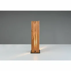 Lampes Vintages & Rétros-Luminaires Trio Karuni Lampe à poser Bois clair, 1 lumière