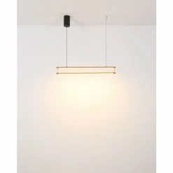 Lampes Dorées-Luminaires Globo Lighting Kayson Suspension LED Noir, 1 lumière