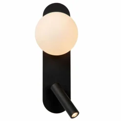 Luminaires Lucide KELLY Applique murale LED Noir, 1 lumière