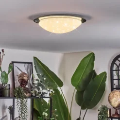 hofstein Kessmansbo Plafonnier LED Blanc, 1 lumière