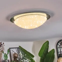 hofstein Kessmansbo Plafonnier LED Blanc, 1 lumière