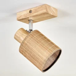 Luminaires Scandinaves-hofstein Kinnared Plafonnier Chrome, Écru, 1 lumière