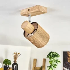 Luminaires Scandinaves-hofstein Kinnared Plafonnier Chrome, Écru, 1 lumière