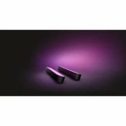 Luminaires Philips Kit de base double Philips Hue Ambiance White & Color Play Lightbar LED Noir, 2 lumières, Changeur de couleurs