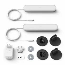 Luminaires Philips Kit de base double Philips Hue Ambiance White & Color Play Lightbar LED Noir, Blanc, 2 lumières, Changeur de couleurs