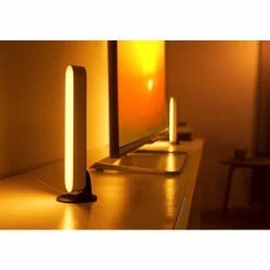 Luminaires Philips Kit de base Philips Hue Ambiance White & Color Play Lightbar LED Noir, Blanc, 1 lumière, Changeur de couleurs
