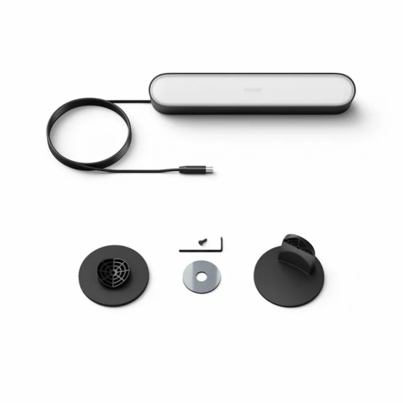 Luminaires Philips Kit d'extension Philips Hue Ambiance White & Color Play Lightbar LED Noir, 1 lumière, Changeur de couleurs