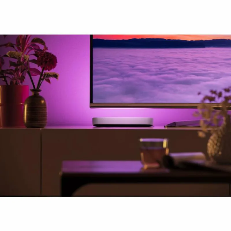 Luminaires Philips Kit d'extension Philips Hue Ambiance White & Color Play Lightbar LED Noir, Blanc, 1 lumière, Changeur de couleurs