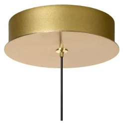 Lampes Dorées-Luminaires Lucide KLIGANDE Suspension LED Or, 1 lumière