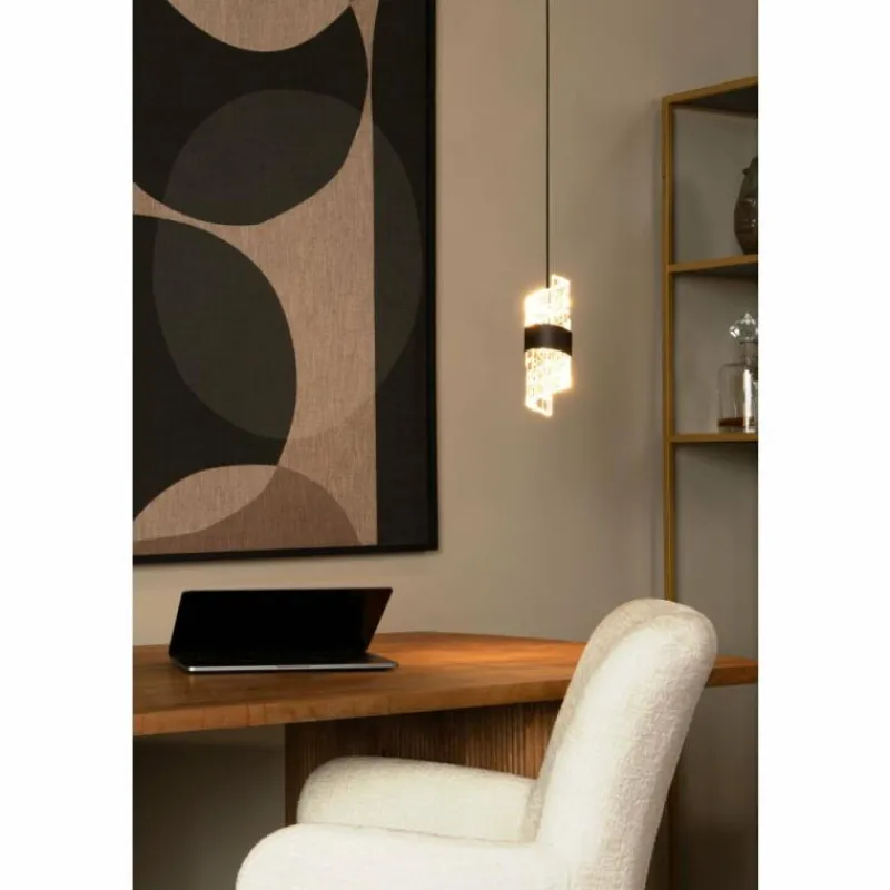 Luminaires Lucide KLIGANDE Suspension LED Noir, 1 lumière* Éclairage Led
