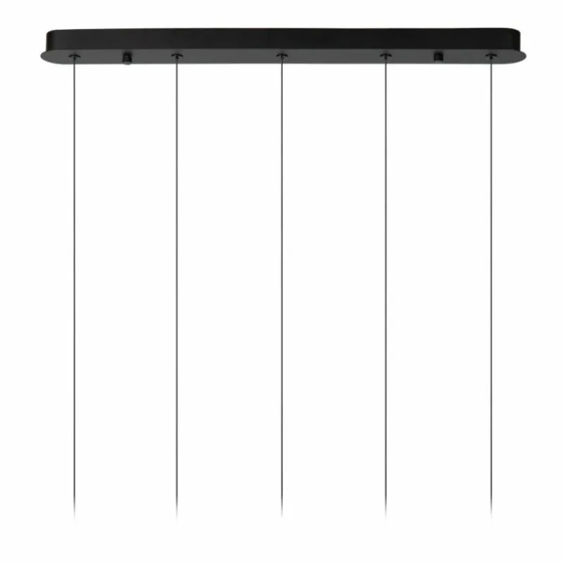 Luminaires Lucide KLIGANDE Suspension LED Noir, 5 lumières* Suspensions