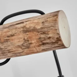 Lampes Vintages & Rétros-hofstein Koyoto Applique murale Écru, Noir, 1 lumière